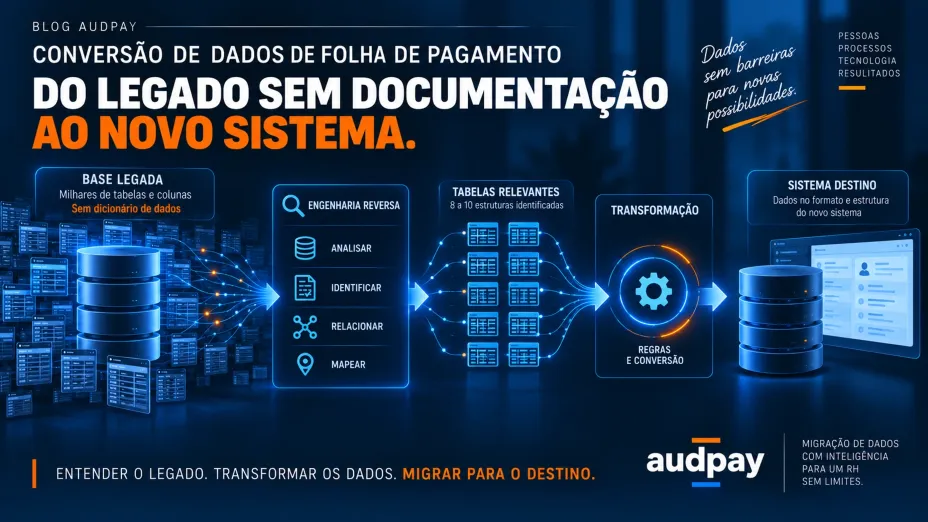 Conversão de Dados de Folha de Pagamento: como transformar dados entre diferentes sistemas