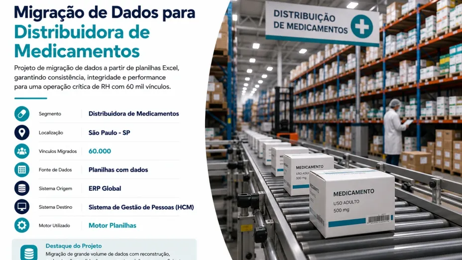 Governança de Dados em Projeto Nacional de RH | Distribuidora de Medicamentos