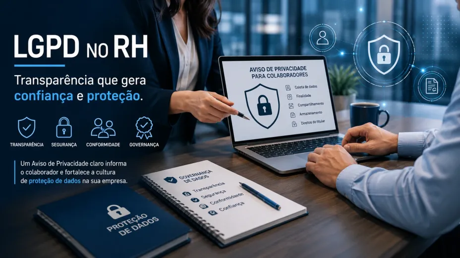 LGPD no RH: o que não pode faltar no Aviso de Privacidade para Colaboradores