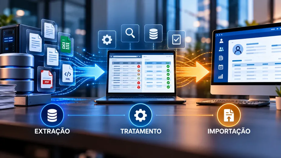 Migração de Dados do Sistema Domínio: Extração, Conversão e Preparação para um Novo HCM