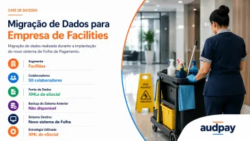Migração de Folha de Pagamento sem Backup: case utilizando XMLs do eSocial para empresa de Facilities | 50 vidas