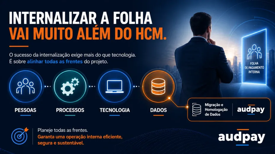 Sua empresa está pensando em internalizar a Folha de Pagamento? O HCM é apenas uma parte do projeto
