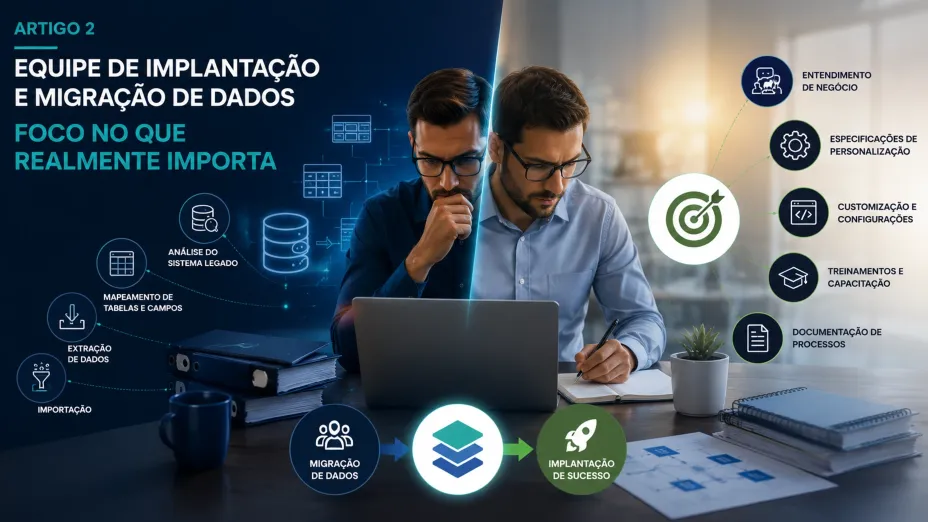 Sua equipe foi contratada para implantar um sistema. Mas também precisa assumir a migração de dados?