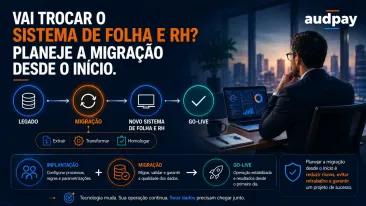 Sua Folha já é internalizada e sua empresa vai trocar de sistema HCM? Planeje a migração desde o início