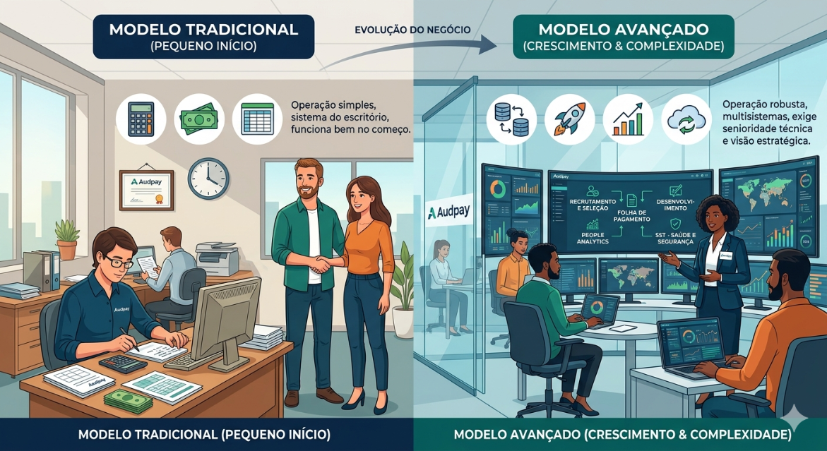 Terceirização da folha de pagamento: como esse modelo funciona (e onde costuma falhar na prática)